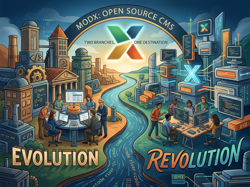 MODx Evolution или MODx Revolution: что выбрать?. Фото 1 MODx Evolution или MODx Revolution: что выбрать?. Фото 1
